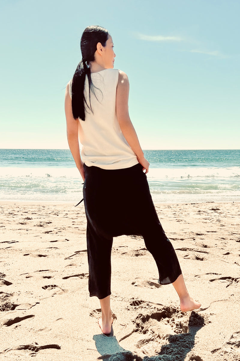2002AW Y’s sweat sarouel easy pants EASY SAROUEL SWEAT PANTS | COMP®EX