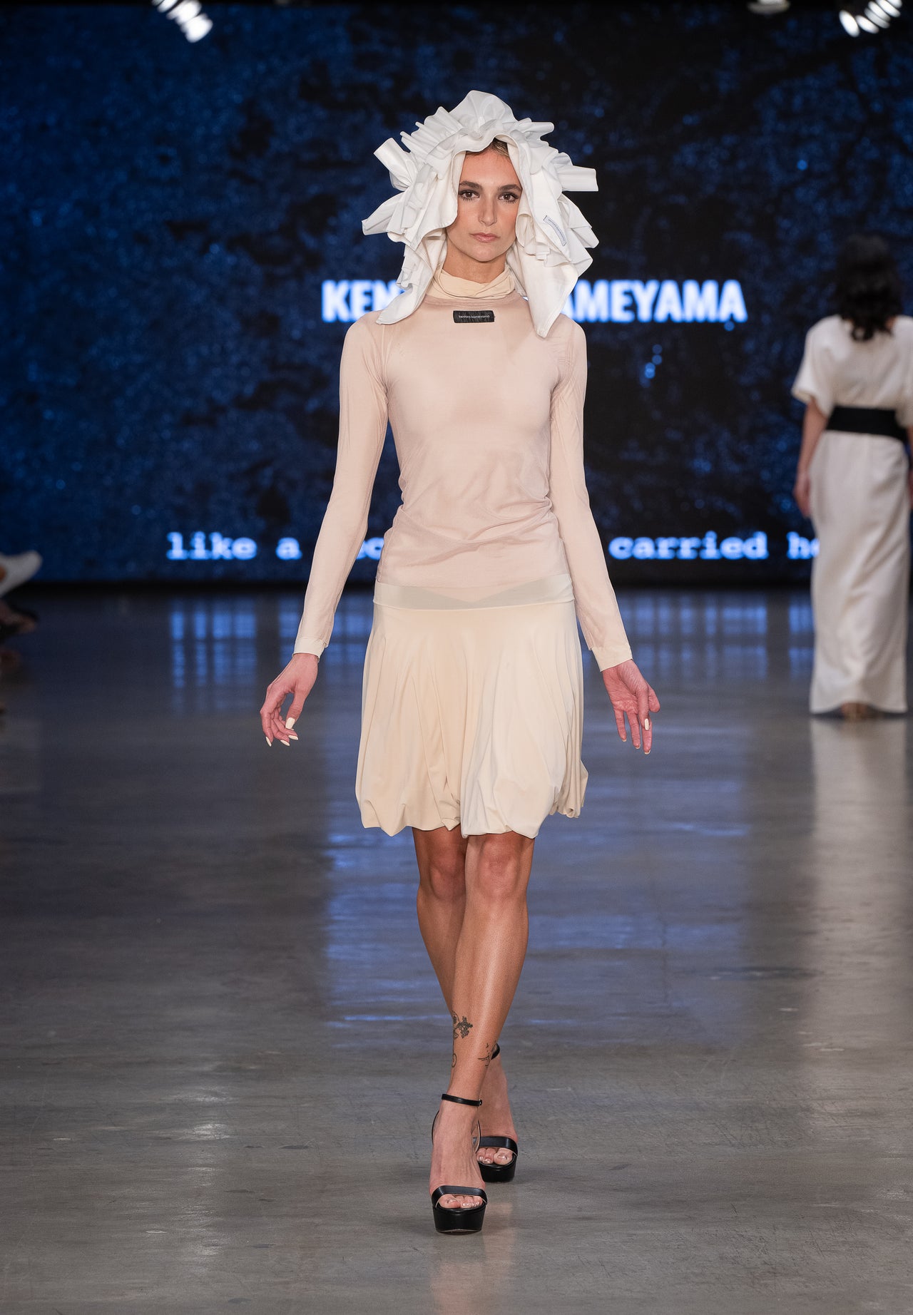 Long Sleeve Balloon Dress