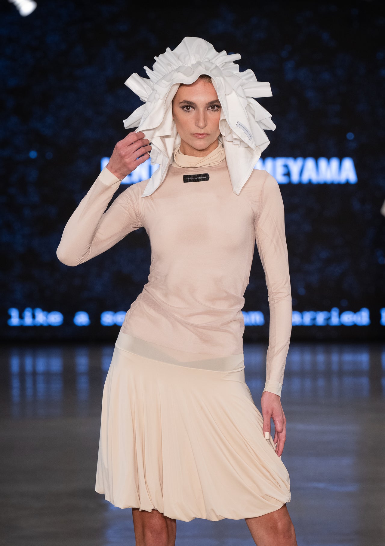 Long Sleeve Balloon Dress